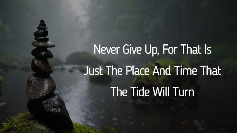 Never Give Up