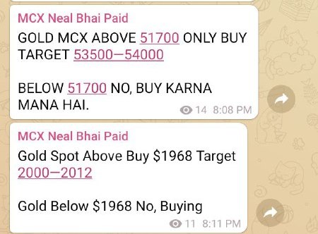 GOLD MCX TIPS