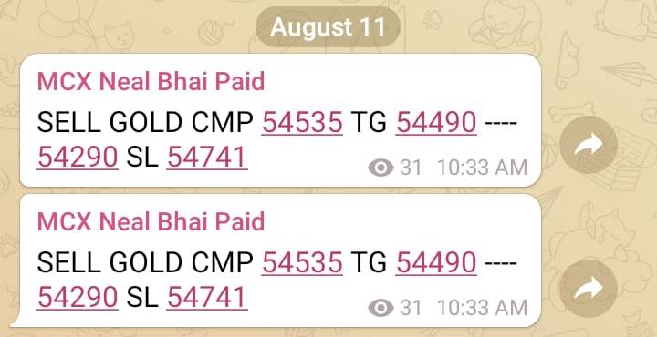 Gold MCX