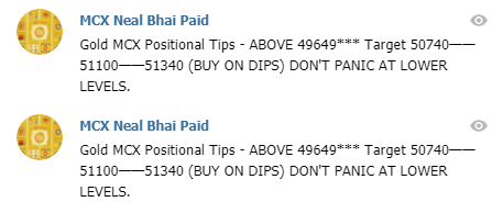 Gold MCX Tips Today