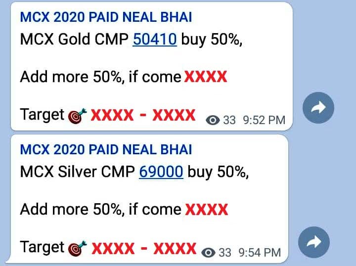 Gold MCX Tips