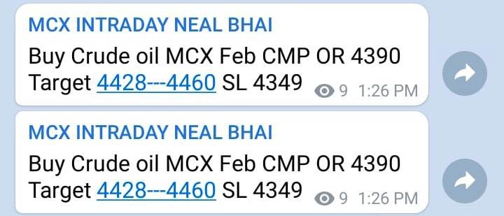 MCX Crude Oil Tips Today