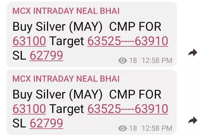 MCX Silver Tips Today