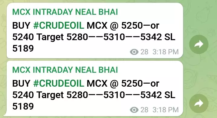 Crude Oil Tips Today