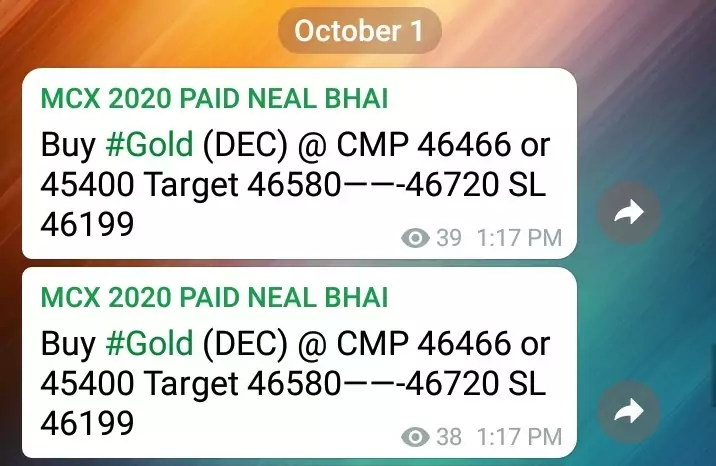 Gold MCX Tips Today