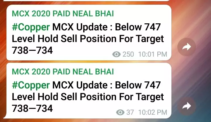 MCX Copper Tips