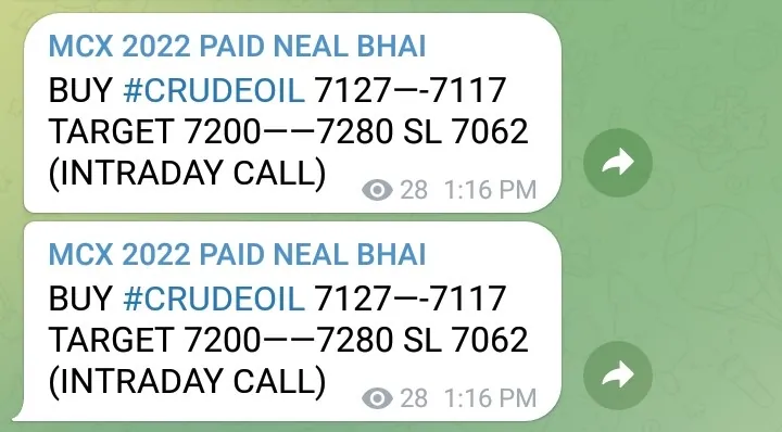 MCX Crudeoil Forecast for Today: All Target hit, Profit 30,000 in 2 Lots