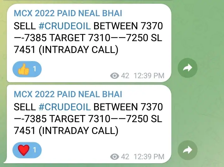 MCX Crude Oil Tips Today