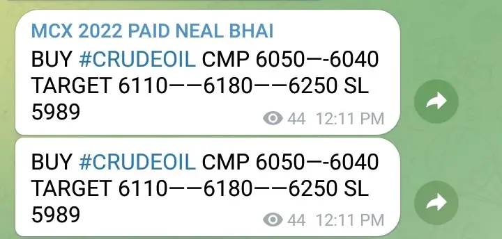 MCX Crude Oil Tips For Today