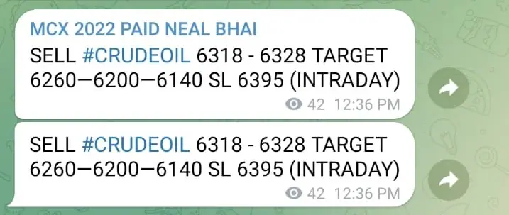 MCX Crude Oil Tips Today