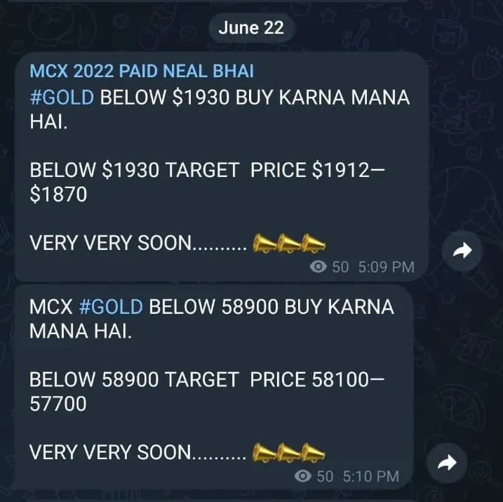 Gold Trading Tips Update