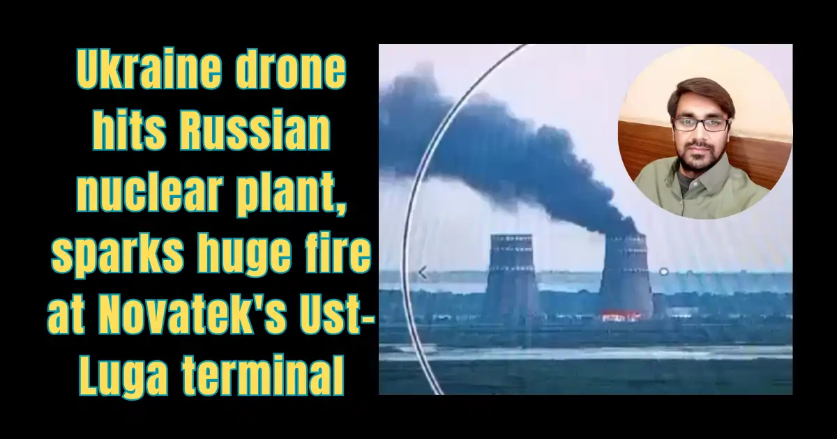 Ukraine drone hits Russian nuclear plant