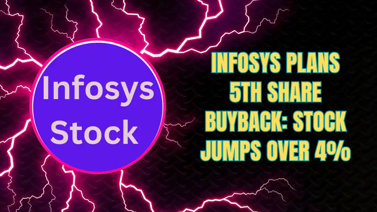 Infosys Plans 5th Share Buyback: Stock Jumps
